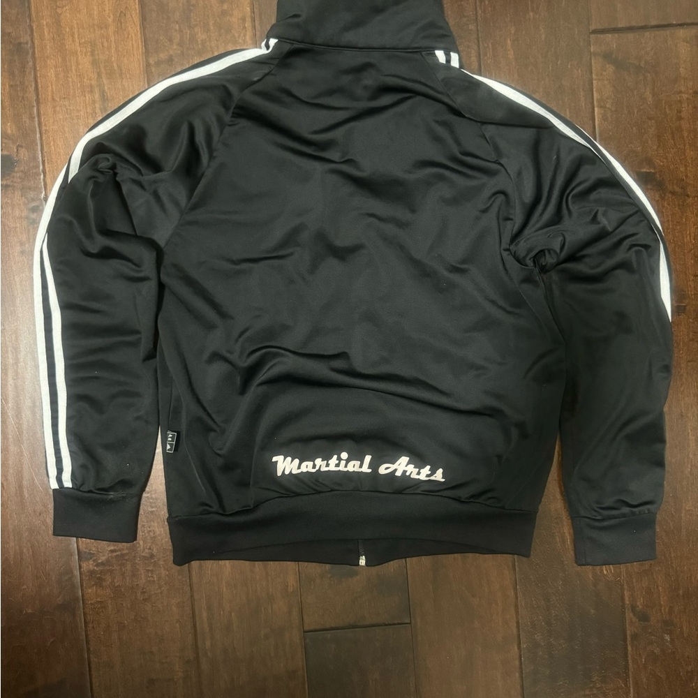 Adidas Men’s Small Zip Up Track Jacket Martial Arts
